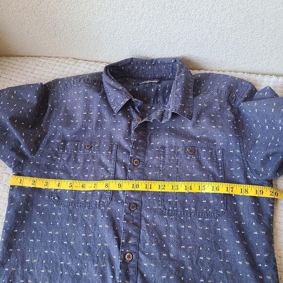 Patagonia Blue Casual Button Down Shirt Men's Size M - Picture 6 of 9